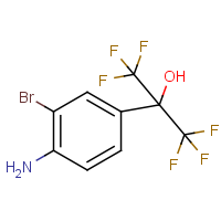 CAS:637347-75-2 | PC56937 | 2-(4-Amino-3-bromophenyl)-1,1,1,3,3,3-hexafluoropropan-2-ol
