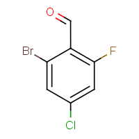 CAS: 1135531-73-5 | PC56942 | 2-Bromo-4-chloro-6-fluorobenzaldehyde