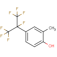 CAS:353273-04-8 | PC56944 | 4-(1,1,1,2,3,3,3-Heptafluoropropan-2-yl)-2-methylphenol