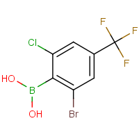 CAS: | PC56970 | 2-Bromo-6-chloro-4-(trifluoromethyl)benzeneboronic acid