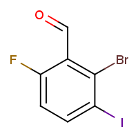 CAS:2092187-40-9 | PC56978 | 2-Bromo-6-fluoro-3-iodobenzaldehyde