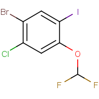 CAS: 2231627-77-1 | PC56979 | 1-Bromo-2-chloro-4-(difluoromethoxy)-5-iodobenzene