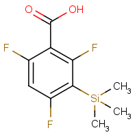 CAS:518070-14-9 | PC5698 | 2,4,6-Trifluoro-3-(trimethylsilyl)benzoic acid