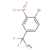 CAS: 2342587-09-9 | PC56981 | 1-Bromo-4-(1,1-difluoroethyl)-2-nitrobenzene