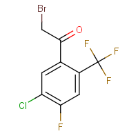 CAS: 1805956-11-9 | PC56994 | 5-Chloro-4-fluoro-2-(trifluoromethyl)phenacyl bromide
