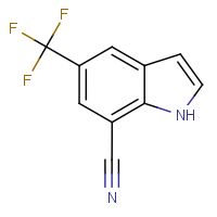 CAS:1221792-90-0 | PC57002 | 5-(Trifluoromethyl)-1H-indole-7-carbonitrile