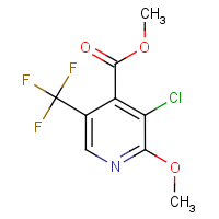 CAS: 1147979-36-9 | PC57004 | Methyl 3-chloro-2-methoxy-5-(trifluoromethyl)isonicotinate