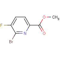 CAS: 1210419-26-3 | PC57015 | Methyl 6-bromo-5-fluoropyridine-2-carboxylate