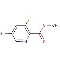CAS: 1211538-72-5 | PC57017 | Methyl 5-bromo-3-fluoropyridine-2-carboxylate
