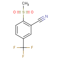 CAS: 1361385-30-9 | PC57024 | 2-(Methylsulphonyl)-5-(trifluoromethyl)benzonitrile