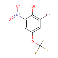CAS: 1820740-59-7 | PC57035 | 2-Bromo-6-nitro-4-(trifluoromethoxy)phenol