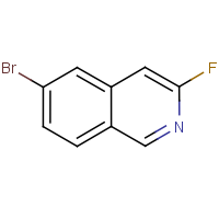 CAS:891785-30-1 | PC57049 | 6-Bromo-3-fluoroisoquinoline