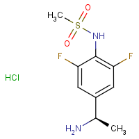 CAS: 956901-23-8 | PC57051 | N-{4-[(1R)-1-Aminoethyl]-2,6-difluorophenyl}methanesulphonamide hydrochloride
