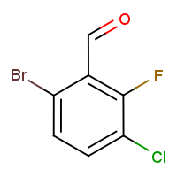 CAS: 1114809-02-7 | PC57054 | 6-Bromo-3-chloro-2-fluorobenzaldehyde