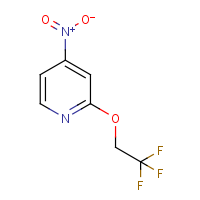 CAS: 1253383-95-7 | PC57081 | 4-Nitro-2-(2,2,2-trifluoroethoxy)pyridine