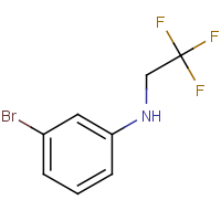 CAS:1021116-42-6 | PC57087 | 3-Bromo-N-(2,2,2-trifluoroethyl)aniline