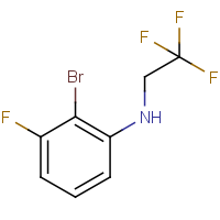 CAS:2293848-22-1 | PC57092 | 2-Bromo-3-fluoro-N-(2,2,2-trifluoroethyl)aniline
