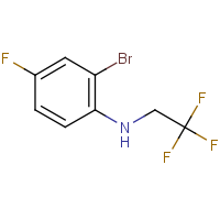 CAS:1039963-64-8 | PC57093 | 2-Bromo-4-fluoro-N-(2,2,2-trifluoroethyl)aniline