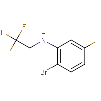 CAS:1691068-49-1 | PC57094 | 2-Bromo-5-fluoro-N-(2,2,2-trifluoroethyl)aniline