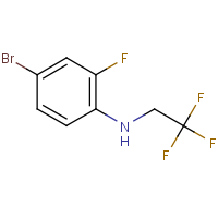CAS:1021125-31-4 | PC57099 | 4-Bromo-2-fluoro-N-(2,2,2-trifluoroethyl)aniline