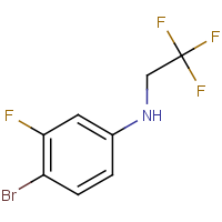 CAS: 1496296-79-7 | PC57100 | 4-Bromo-3-fluoro-N-(2,2,2-trifluoroethyl)aniline