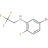CAS:1153252-67-5 | PC57101 | 5-Bromo-2-fluoro-N-(2,2,2-trifluoroethyl)aniline