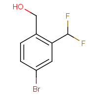 CAS: | PC57332 | 4-Bromo-2-(difluoromethyl)benzyl alcohol