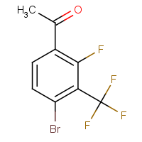 CAS:2384288-98-4 | PC57429 | 4'-Bromo-2'-fluoro-3'-(trifluoromethyl)acetophenone