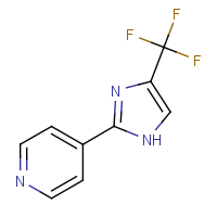CAS:33468-83-6 | PC5745 | 4-[4-(Trifluoromethyl)-1H-imidazol-2-yl]pyridine