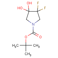 CAS:1934471-94-9 | PC57455 | tert-Butyl 3,3-difluoro-4,4-dihydroxypyrrolidine-1-carboxylate