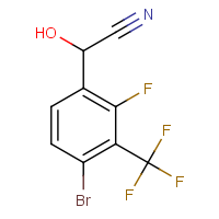 CAS: | PC57459 | 2-[4-Bromo-2-fluoro-3-(trifluoromethyl)phenyl]-2-hydroxyacetonitrile