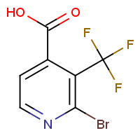 CAS: 1227579-93-2 | PC57476 | 2-Bromo-3-(trifluoromethyl)isonicotinic acid