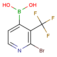 CAS:  | PC57480 | [2-Bromo-3-(trifluoromethyl)pyridin-4-yl]boronic acid