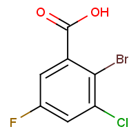 CAS:1525442-25-4 | PC57501 | 2-Bromo-3-chloro-5-fluorobenzoic acid