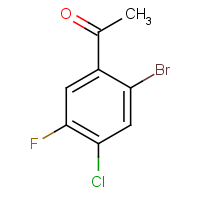 CAS:129825-10-1 | PC57502 | 2'-Bromo-4'-chloro-5'-fluoroacetophenone