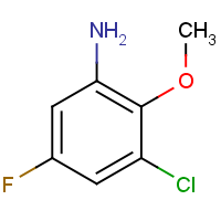 CAS: 1780818-11-2 | PC57533 | 3-Chloro-5-fluoro-2-methoxyaniline