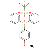CAS: 116808-67-4 | PC5760 | Diphenyl(4-methoxyphenyl)sulphonium triflate