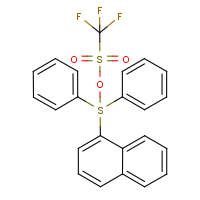 CAS:116808-69-6 | PC5763 | Diphenyl(naphthyl)sulphonium triflate
