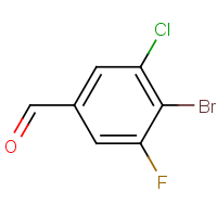 CAS: 1781010-95-4 | PC57714 | 4-Bromo-3-chloro-5-fluorobenzaldehyde