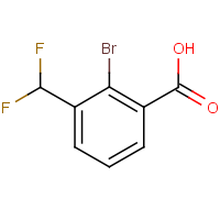 CAS: 1780785-58-1 | PC57722 | 2-Bromo-3-(difluoromethyl)benzoic acid