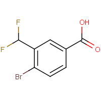 CAS: 2167386-60-7 | PC57724 | 4-Bromo-3-(difluoromethyl)benzoic acid