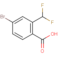 CAS: 1361938-40-0 | PC57727 | 4-Bromo-2-(difluoromethyl)benzoic acid