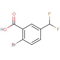 CAS: 1783329-70-3 | PC57728 | 2-Bromo-5-(difluoromethyl)benzoic acid