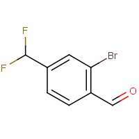 CAS: 1780602-18-7 | PC57730 | 2-Bromo-4-(difluoromethyl)benzaldehyde