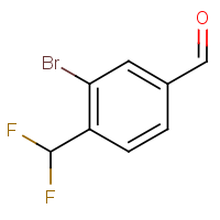 CAS:1785562-97-1 | PC57732 | 3-Bromo-4-(difluoromethyl)benzaldehyde