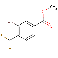 CAS: 2091024-23-4 | PC57750 | Methyl 3-bromo-4-(difluoromethyl)benzoate