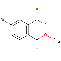 CAS: 2112841-56-0 | PC57754 | Methyl 4-bromo-2-(difluoromethyl)benzoate
