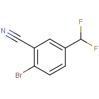 CAS: 1261441-87-5 | PC57764 | 2-Bromo-5-(difluoromethyl)benzonitrile