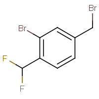 CAS:1261775-77-2 | PC57768 | 3-Bromo-4-(difluoromethyl)benzyl bromide