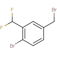 CAS:1261580-21-5 | PC57769 | 4-Bromo-3-(difluoromethyl)benzyl bromide